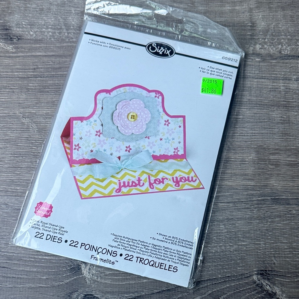Sizzix Floral Pop-Up Card Die Set